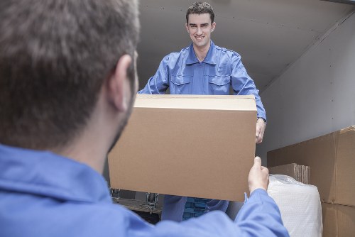 Preparation checklist for a removal van booking in Grahame Park