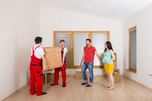 Residential flat move assistance in Grahame Park with careful handling