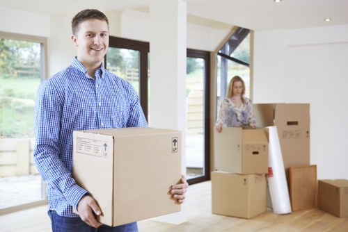 Removal company helping with a local home move in Grahame Park