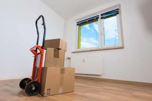Local moving team helping with a same-day van removal in Grahame Park