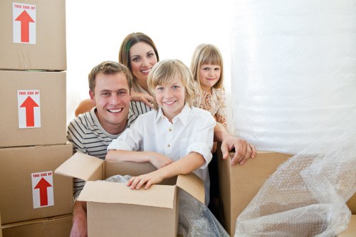 Local movers planning access and parking for a Grahame Park property