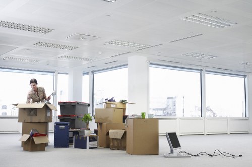 Careful handling of household items during a Grahame Park move